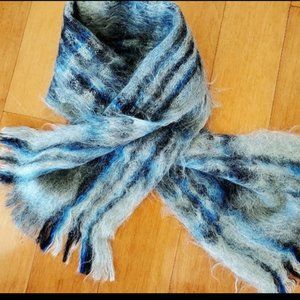 Unisex 100% Mohair scarf by HAXAP